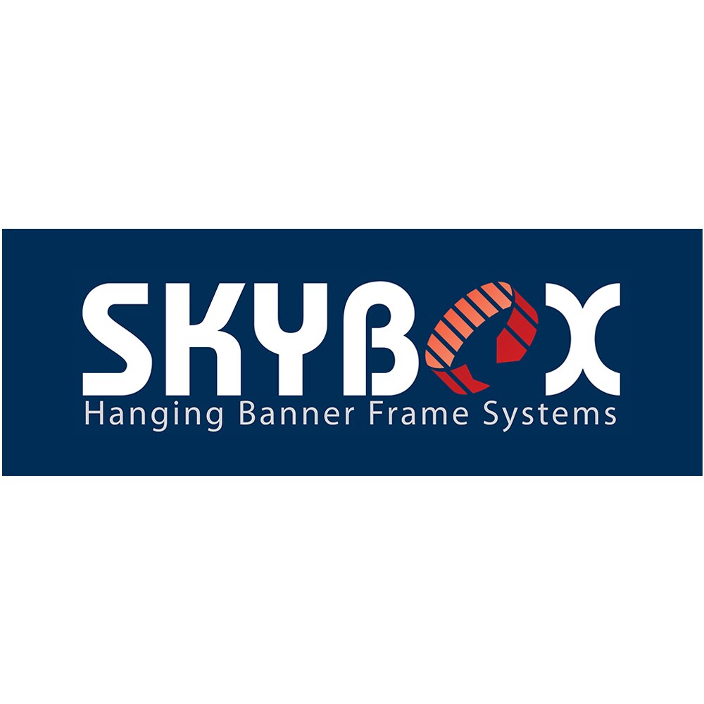 20ft Skybox Hanging Banner Flat Panel — 84 in Graphic Only